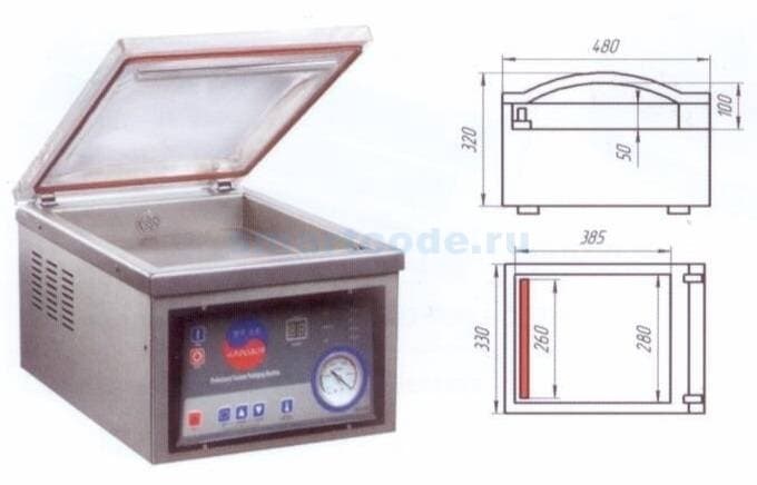 Вакуумный упаковщик Indokor IVP-260/PD