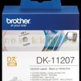 Самоклеящиеся этикетки Brother DK11207