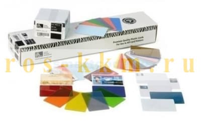 Пластиковые карточки Zebra карта 104524-801