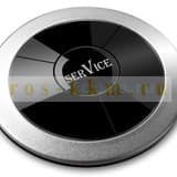 Кнопка вызова ibells - 315 серебро