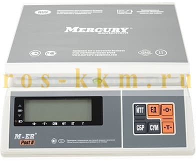 Порционные весы Mercury M-ER 326AFU-3.01 LCD 
