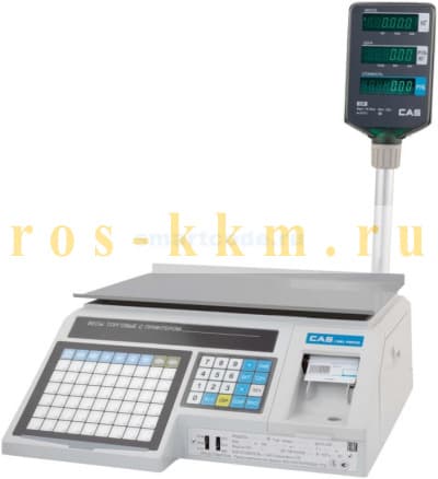 Весы с термопринтером CAS LP-15R (1.6)