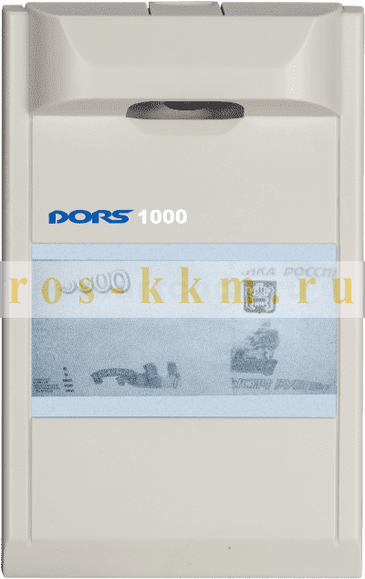 Детектор банкнот Dors 1000 M3 черный