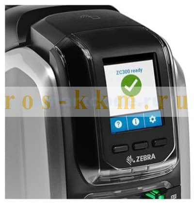 Принтер пластиковых карт Zebra ZC300 ZC31-A00C000EM00 USB, Ethernet, PC/SC Contact, Contactless Mifare