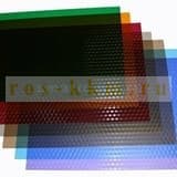 Обложки прозрачные пластиковые A4 0,18 мм, Кубик, фиолетовые