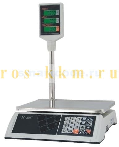 Торговые весы Mercury M-ER 327ACP-32.5 LCD ''Ceed''