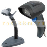 Ручной 2D сканер штрих-кода Datalogic QUICKSCAN QD2430 QD2430-BKK1S USB, черный + подставка						(ЕГАИС/ФГИС)