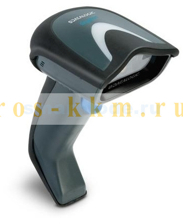 Ручной одномерный сканер штрих-кода Datalogic GRYPHON I GD4100 GD4130-WHK1 USB, серый