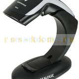 Ручной одномерный сканер штрих-кода Datalogic Heron HD3130 USB черный